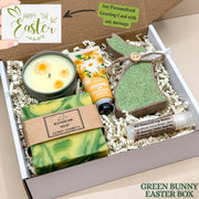 2026 Easter Gift Basket, Spring Care Package, Wooden Bunny Gifts for Grandma, Mom Easter Box