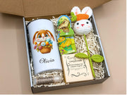 Personalized Easter Gift Box, Young Adult Easter Basket, Gifts for Easter, Custom Tumbler, Bunny