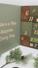 Load and play video in Gallery viewer, Self Care Advent Calendar for 12 Days, Christmas GIft Box
