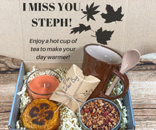 Load image into Gallery viewer, Fall Gift Box, Personalized Gift Box, I miss you Gift Box
