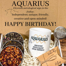 Load image into Gallery viewer, Aquarius Gift Set with Tea
