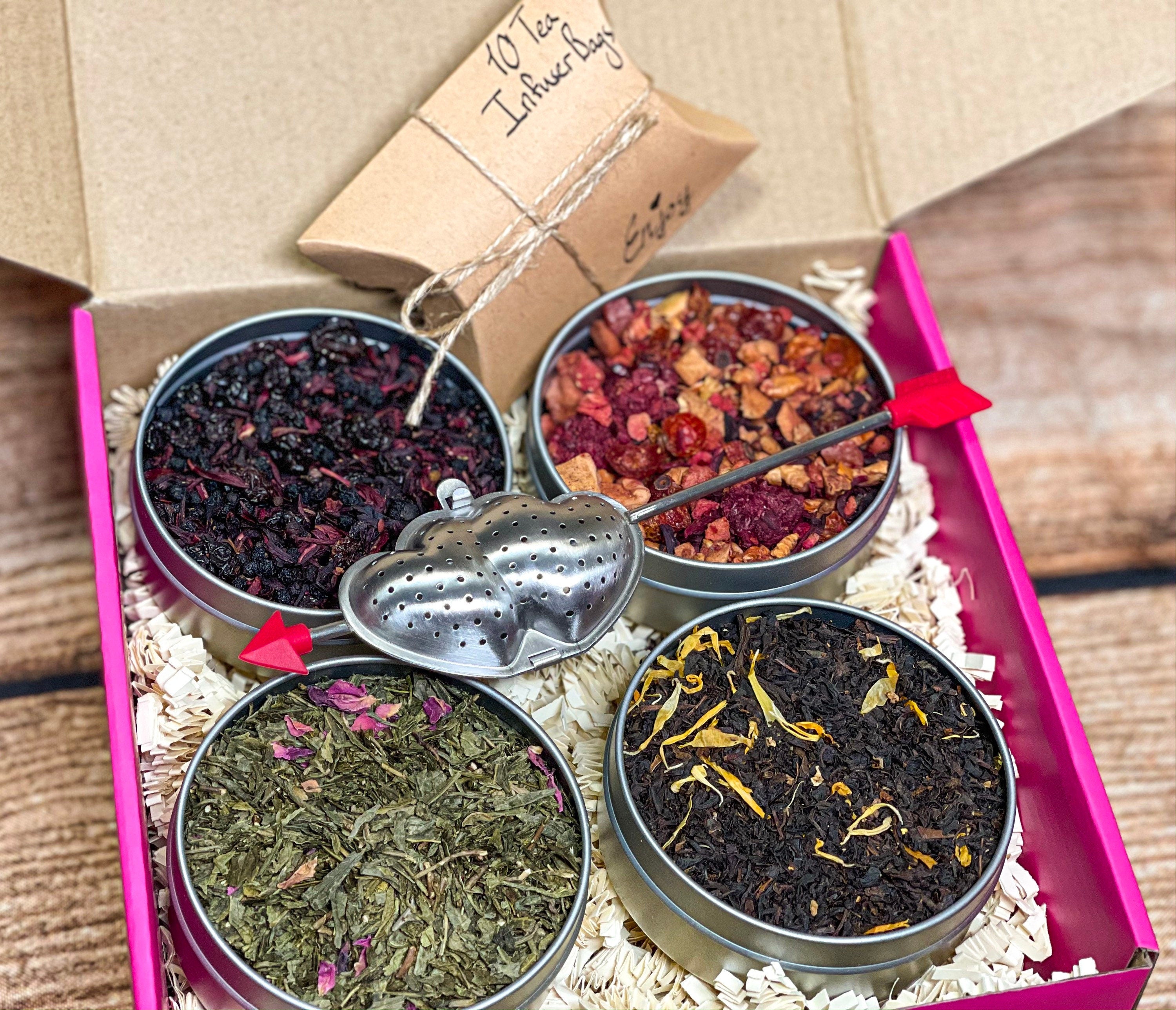 Loved Ones Tea Gift Box, Mom from Daughter Tea Gift Set, Gift Set for Girlfriend