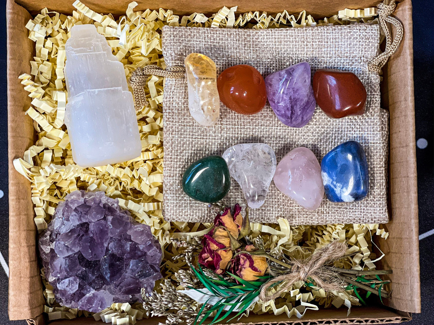 Beginners Crystal Kit, Beginners Crystals Box