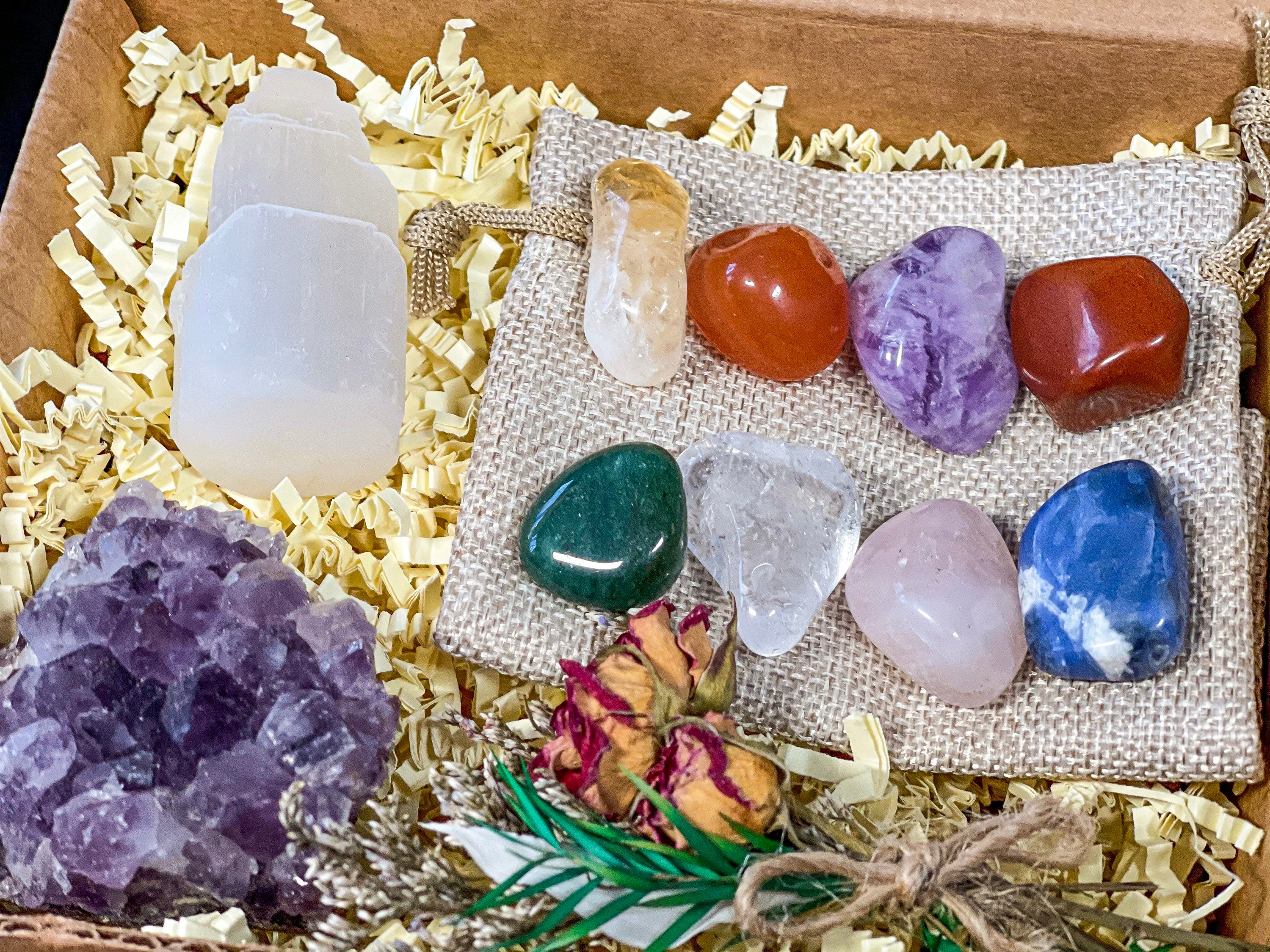 Beginners Crystal Kit, Beginners Crystals Box