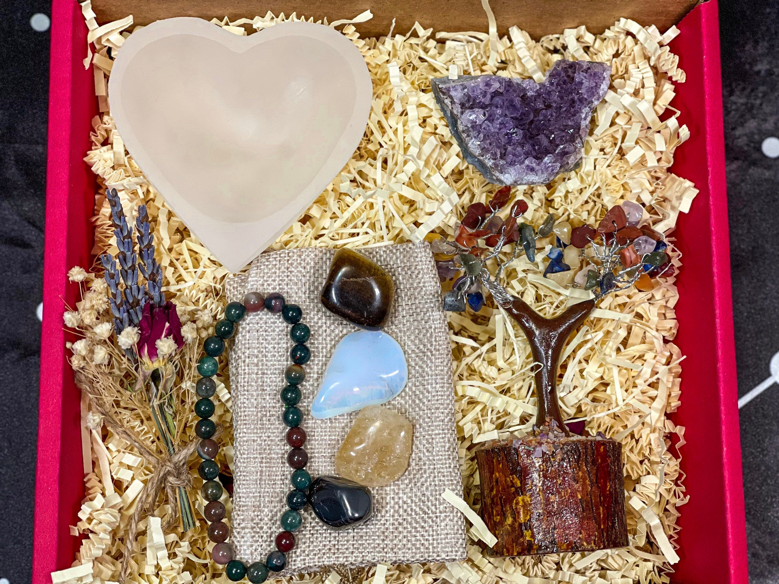 Gemini Crystal Box, Gemini Crystal Set, Gift for Gemini, Gemini Crystals, Gemini Box with Crystals, Gemini Birthstones, Gemini Stones
