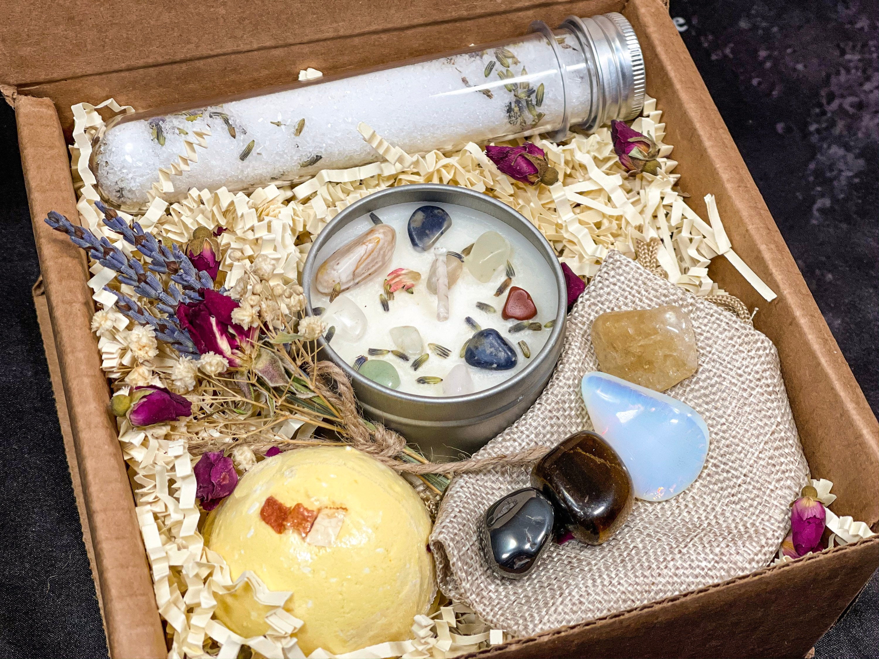 Gemini Crystal Gift Set, Gemini Crystal Box, Gemini Gift, Gemini Candle, Crystal Set for Gemini, Gemini Crystals Kit, Stones for Gemini