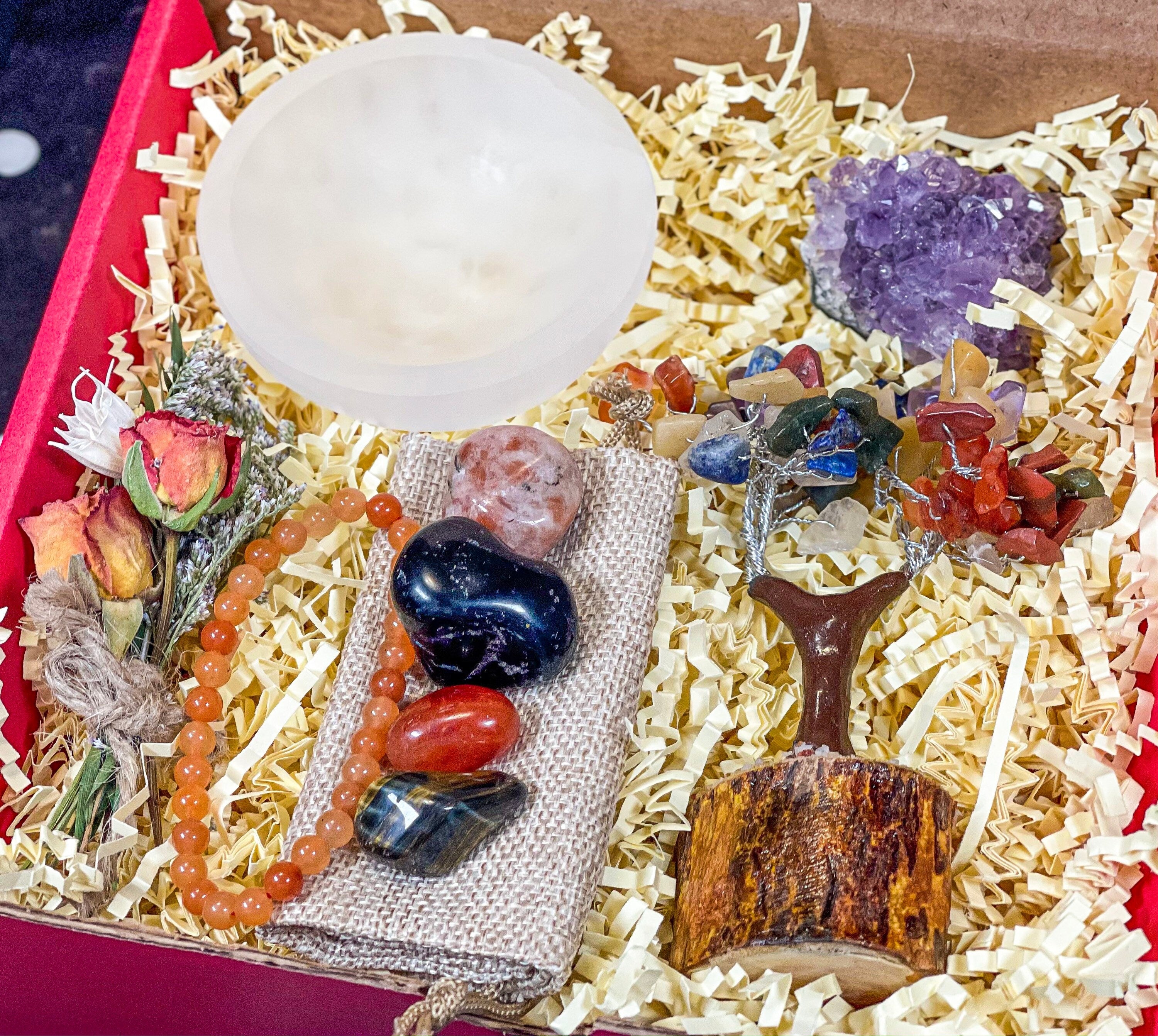 Leo Crystals Box, Leo Deluxe Crystal Box, Birthday Crystal Gift Set, Leo Gift Box, Leo Gemstones, Leo Stones Set, Leo Kit with Crystals