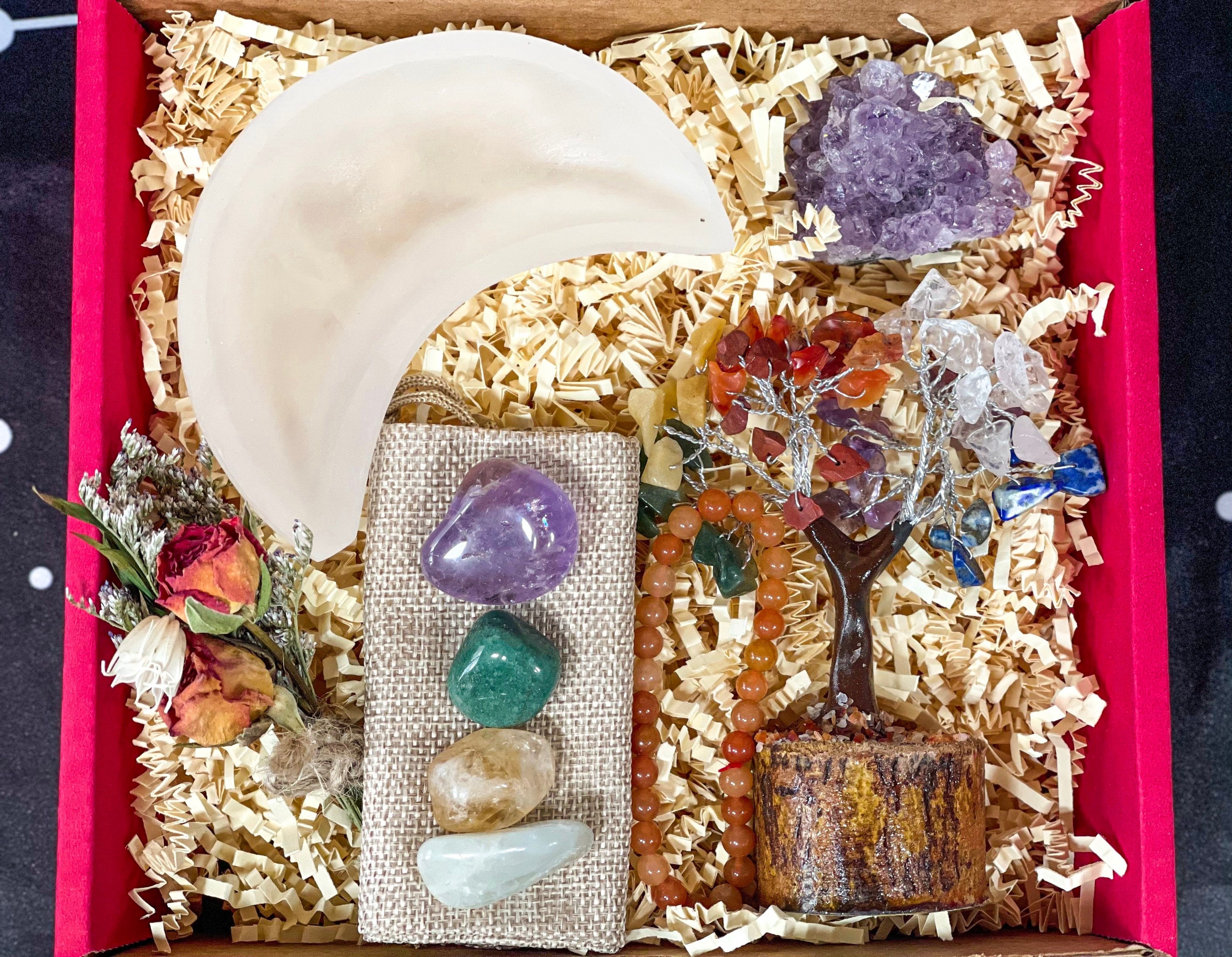 Deluxe Libra Crystals Set, Libra Crystals Box, Crystals for Libra, Libra Gift Lit with Crystals, Libra Birthstones, Libra Box with Crystals