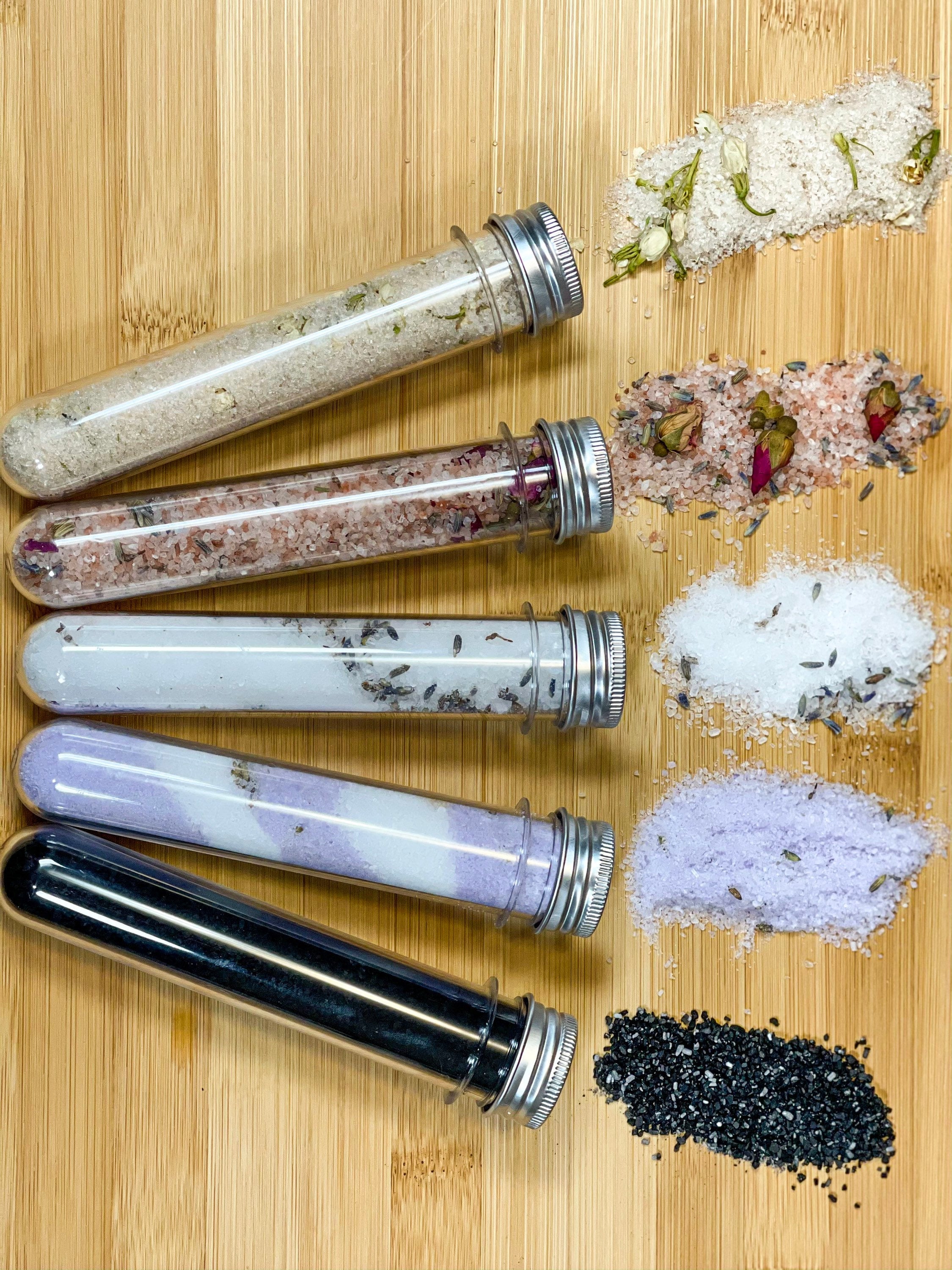 Bath Salt Set, Bath Soak Gift Box, Bath Salts for Soak, Cleansing Bath Soak