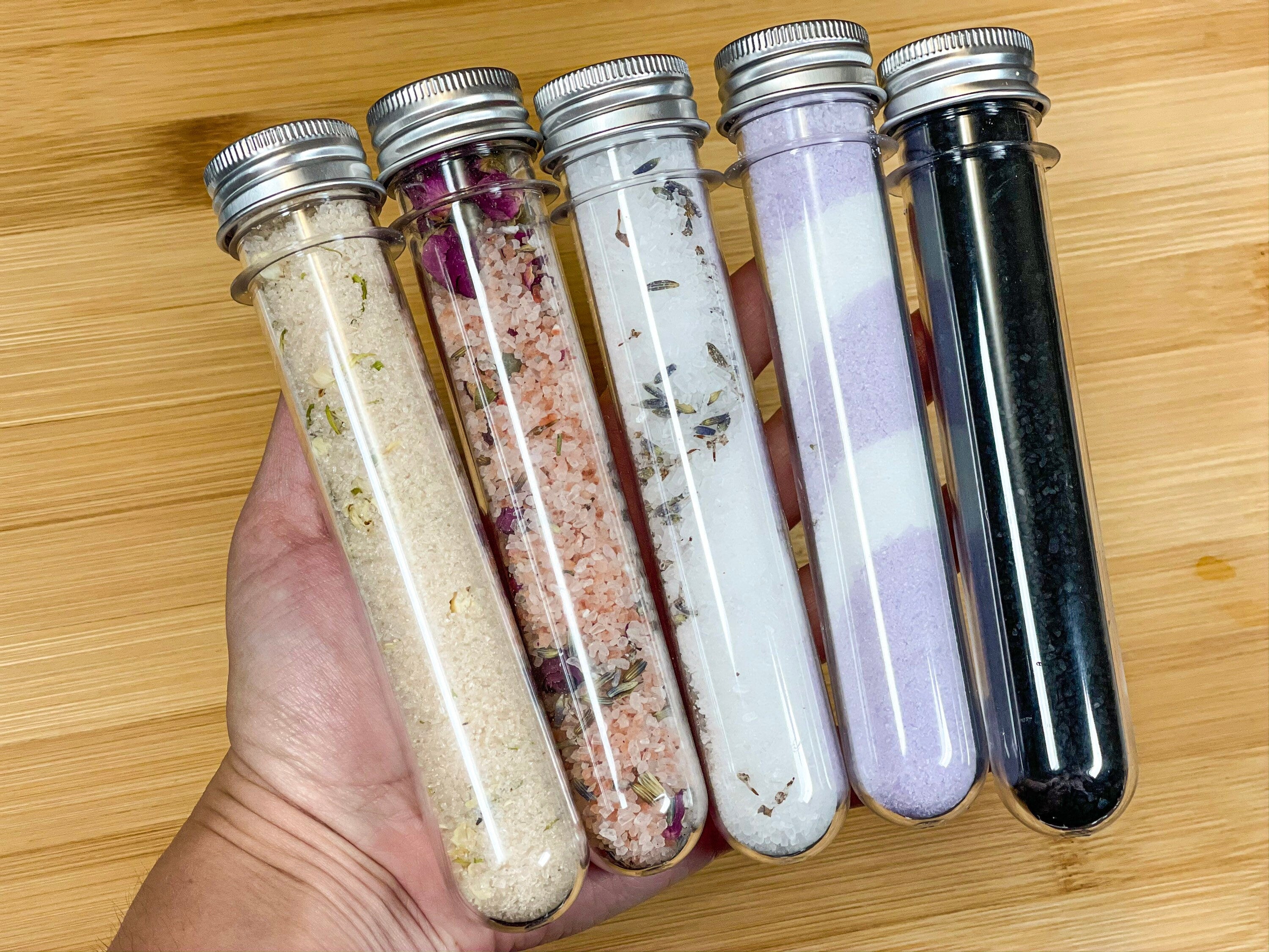 Bath Salt Set, Bath Soak Gift Box, Bath Salts for Soak, Cleansing Bath Soak