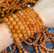 Carnelian Bracelet, 6mm Carnelian Bracelet, 8mm Carnelian Bracelets, 10mm Carnelian Bracelet, Large Carnelian Bracelet