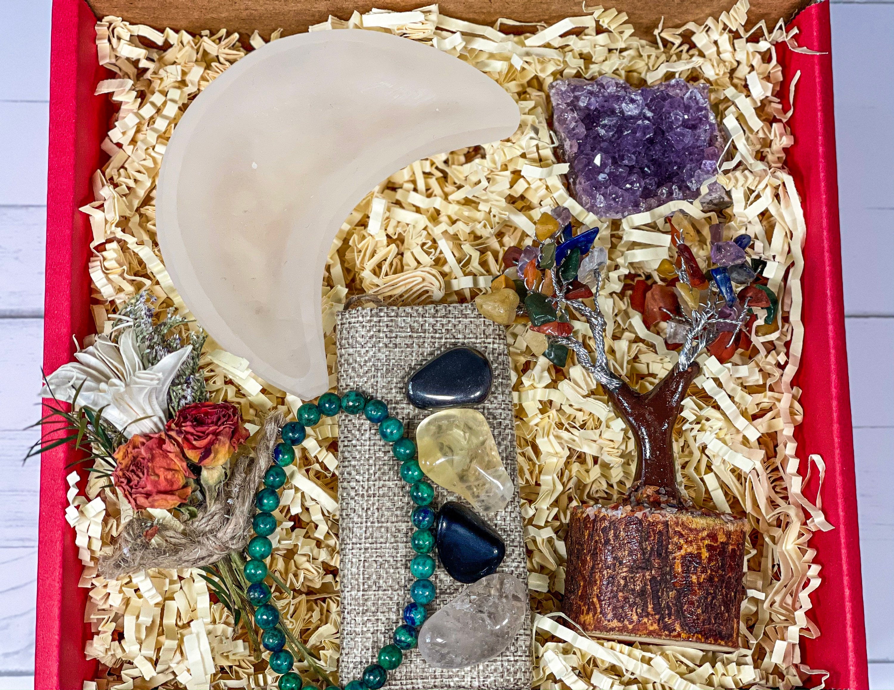 Scorpio Crystals Deluxe Box, Scorpio Crystal Set, Scorpio Crystal Kit, Crystals for Scorpio Box, Scorpio Gifts, Scorpio Zodiac with Crystals