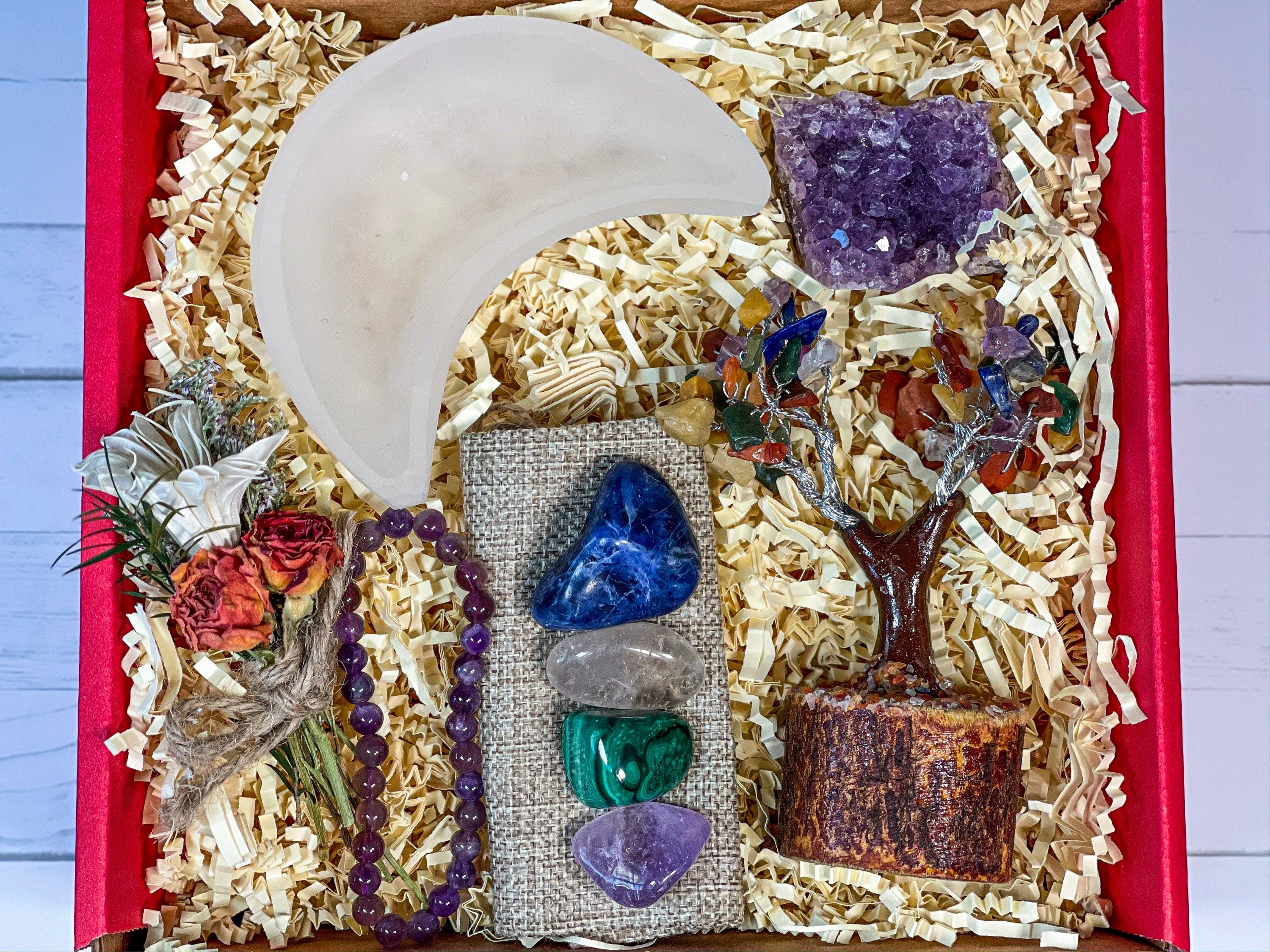 Sagittarius Deluxe Crystals Box, Sagittarius Crystals Set, Crystals For Sagittarius, Sagittarius Stones Kit, Sagittarius Birthstones Gift