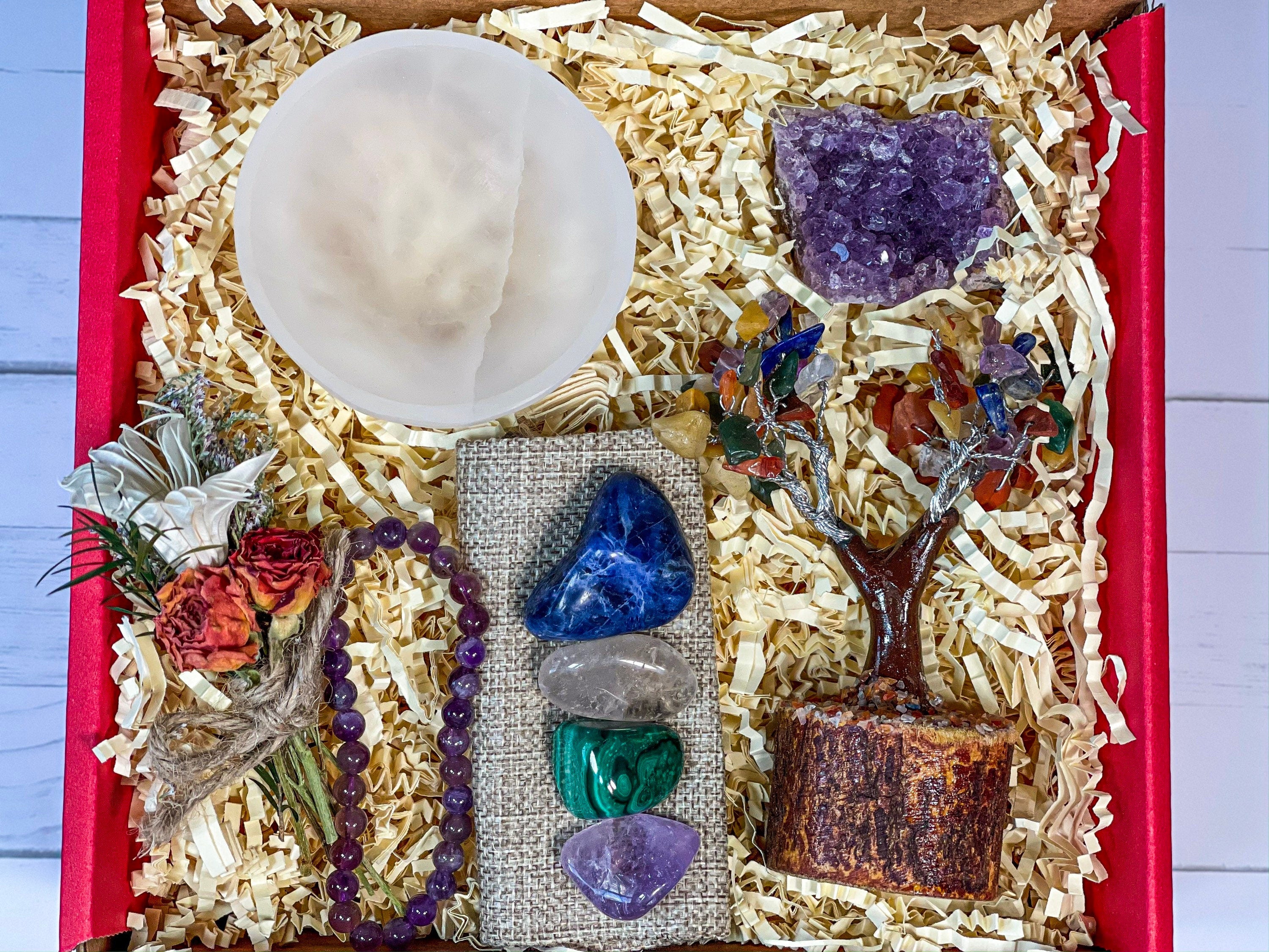 Sagittarius Deluxe Crystals Box, Sagittarius Crystals Set, Crystals For Sagittarius, Sagittarius Stones Kit, Sagittarius Birthstones Gift