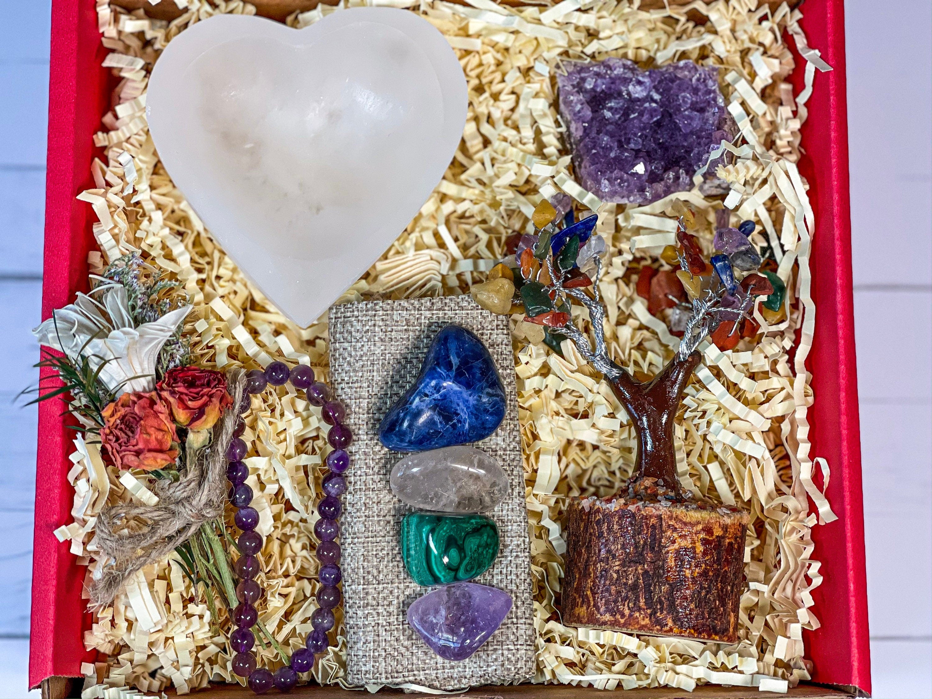 Sagittarius Deluxe Crystals Box, Sagittarius Crystals Set, Crystals For Sagittarius, Sagittarius Stones Kit, Sagittarius Birthstones Gift