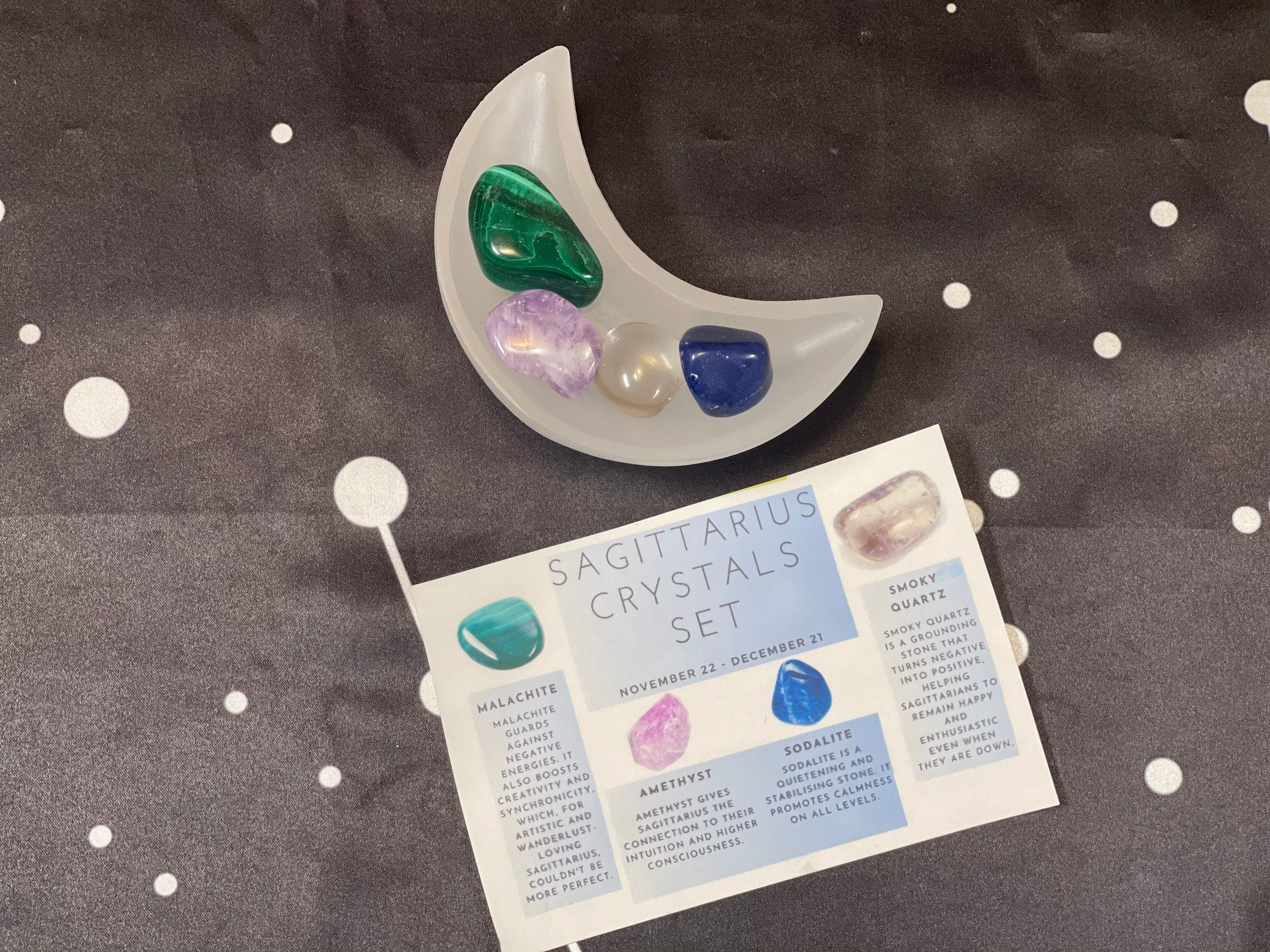 Sagittarius Crystal Set, Sagittarius Crystals, Crystal Box for Sagittarius, Sagittarius Stones, Sagittarius Birthstones Kit, Sagittarius Gem