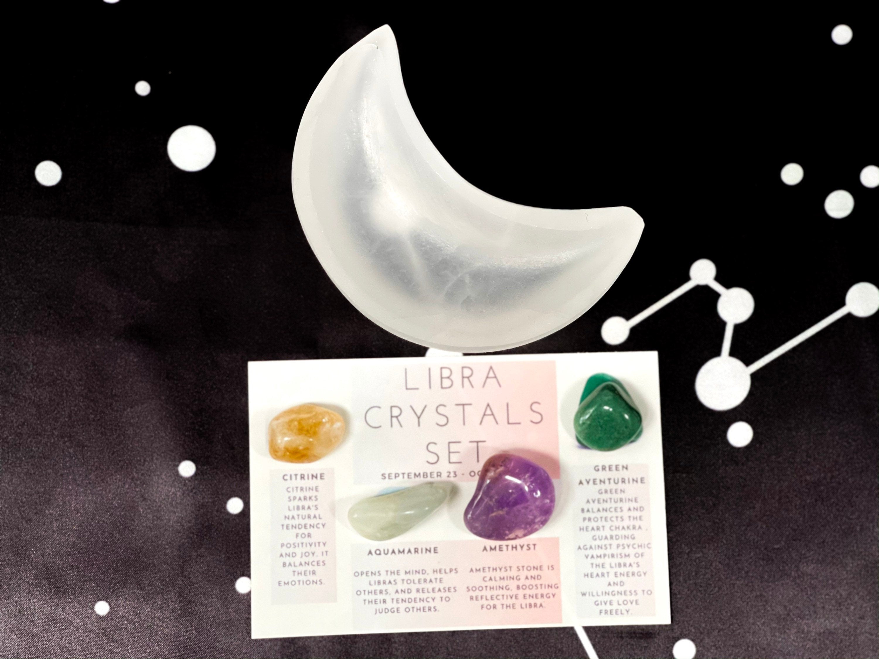 Libra Crystals Set, Libra Crystals, Libra Crystal Box, Crystals for Libra, Libra Crystals Kit, Libra Birthstones, Zodiac Crystals for Libra