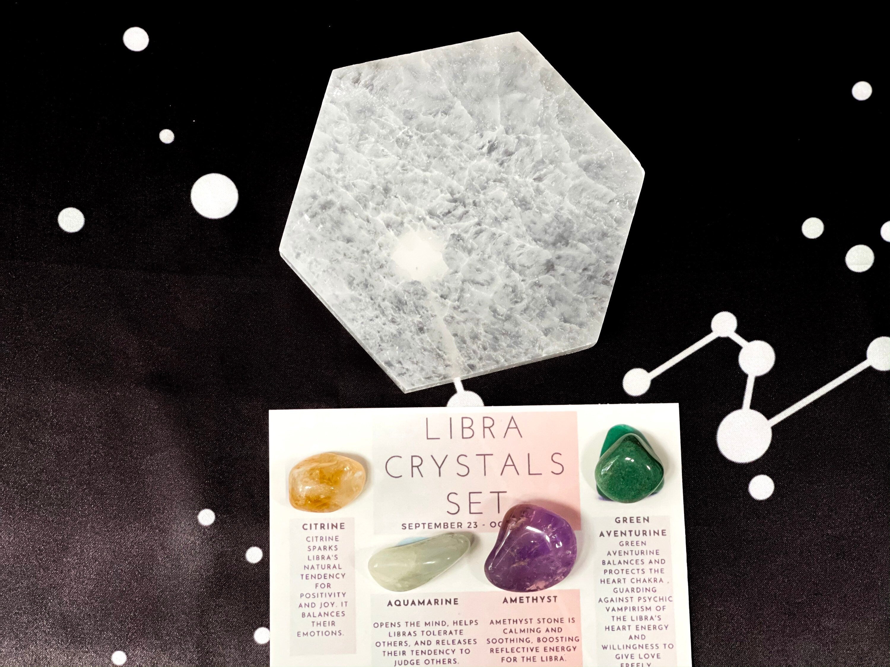 Libra Crystals Set, Libra Crystals, Libra Crystal Box, Crystals for Libra, Libra Crystals Kit, Libra Birthstones, Zodiac Crystals for Libra