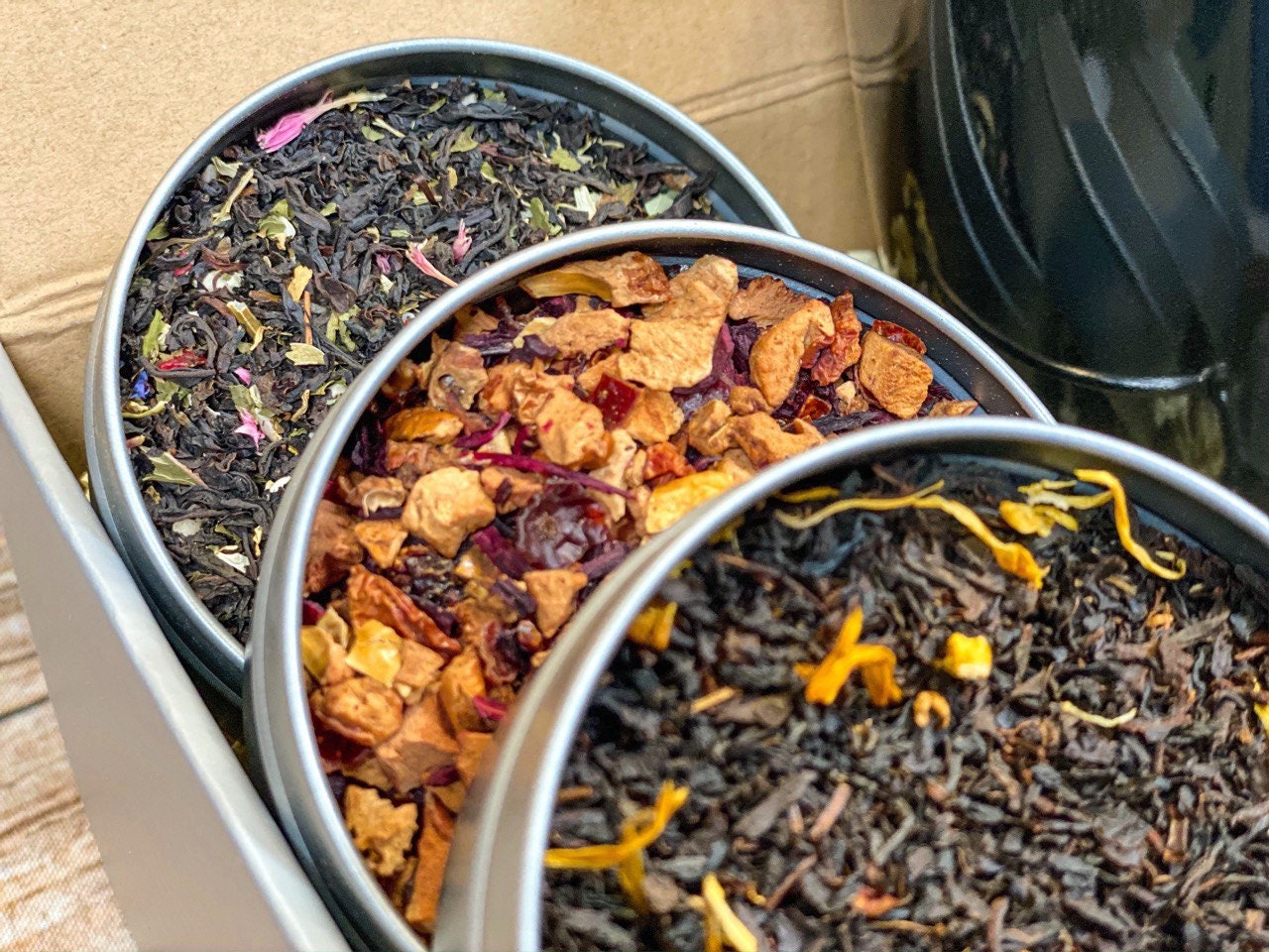 Virgo Gift Box with Organic Tea and Wildflower Honey, Virgo Birthday Gift Set, Virgo Gift Basket, Virgo Gifts, Virgo Zodiac Mug and Tea