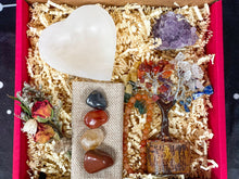 Load image into Gallery viewer, Aries Crystals Deluxe Box, Crystals For Aries

