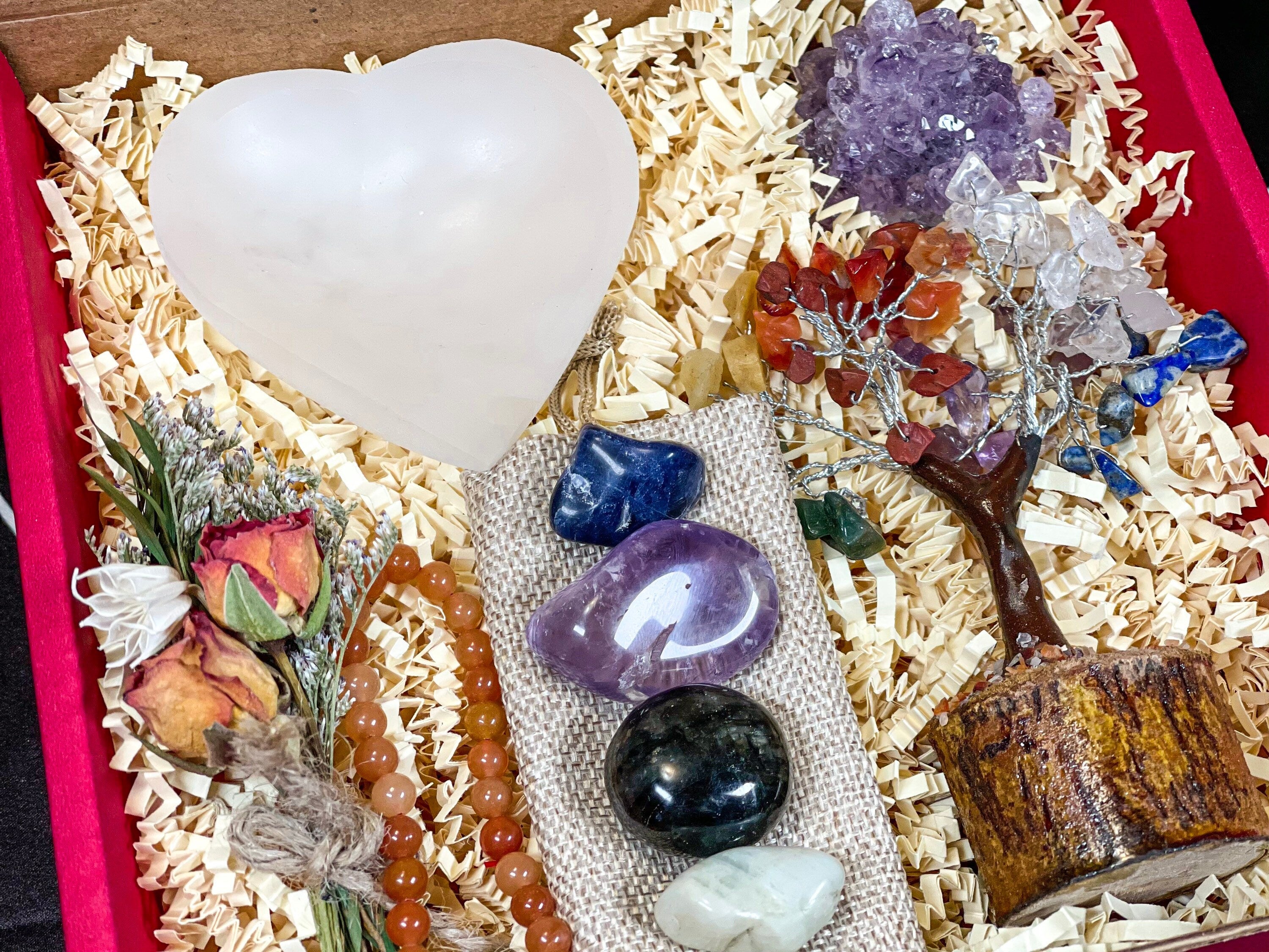 Pisces Crystal Deluxe Set, Pisces Crystals Kit, Crystals for Pisces, Pisces Crystals Box, Pisces Stones, Pisces Birthstones, Pisces Gift Box