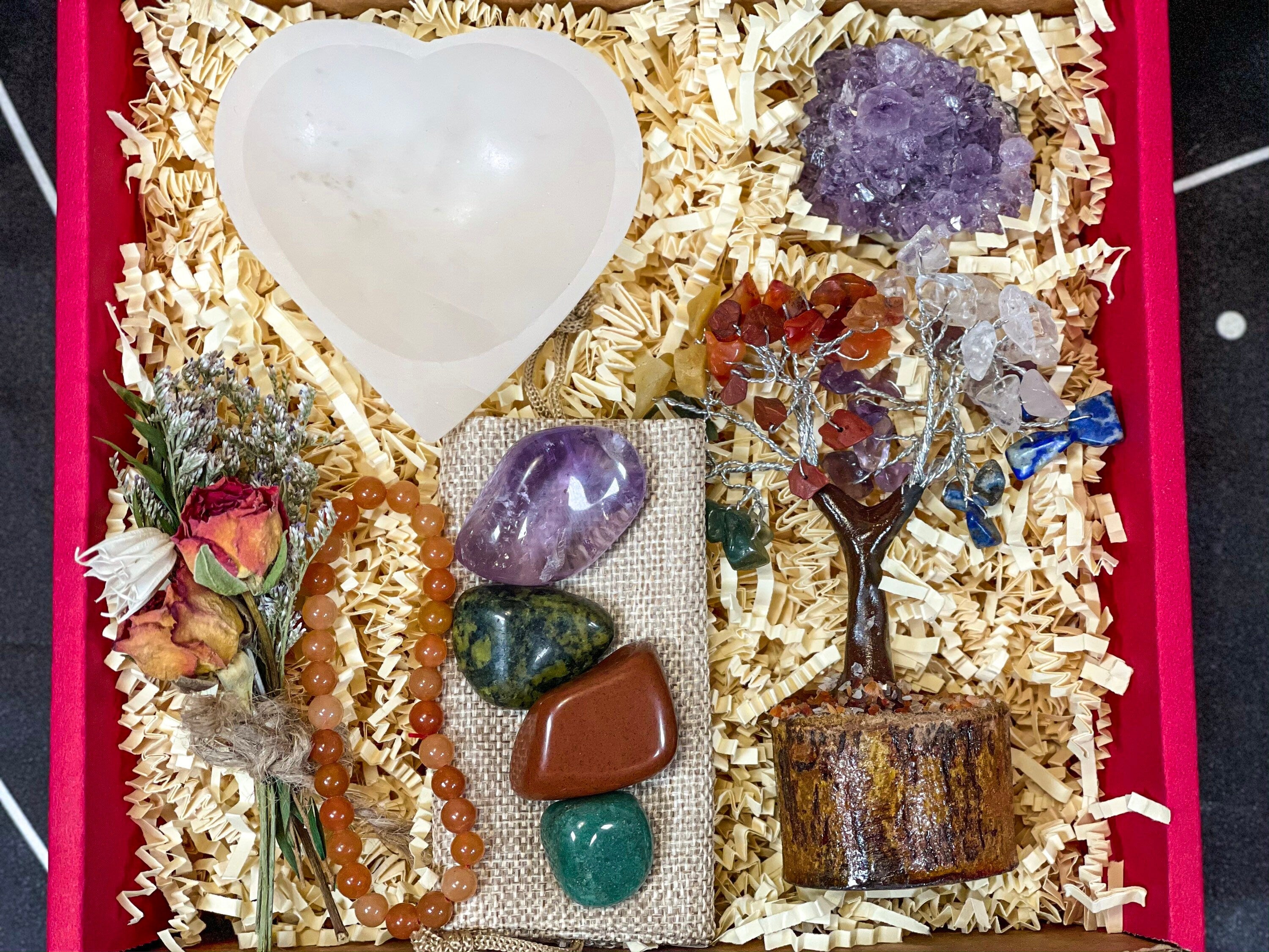 Virgo Deluxe Crystals Set, Virgo Crystals Box, Virgo Crystals Kit, Crystals for Virgo, Virgo Stones, Virgo Birthstones Set, Virgo Gift Set