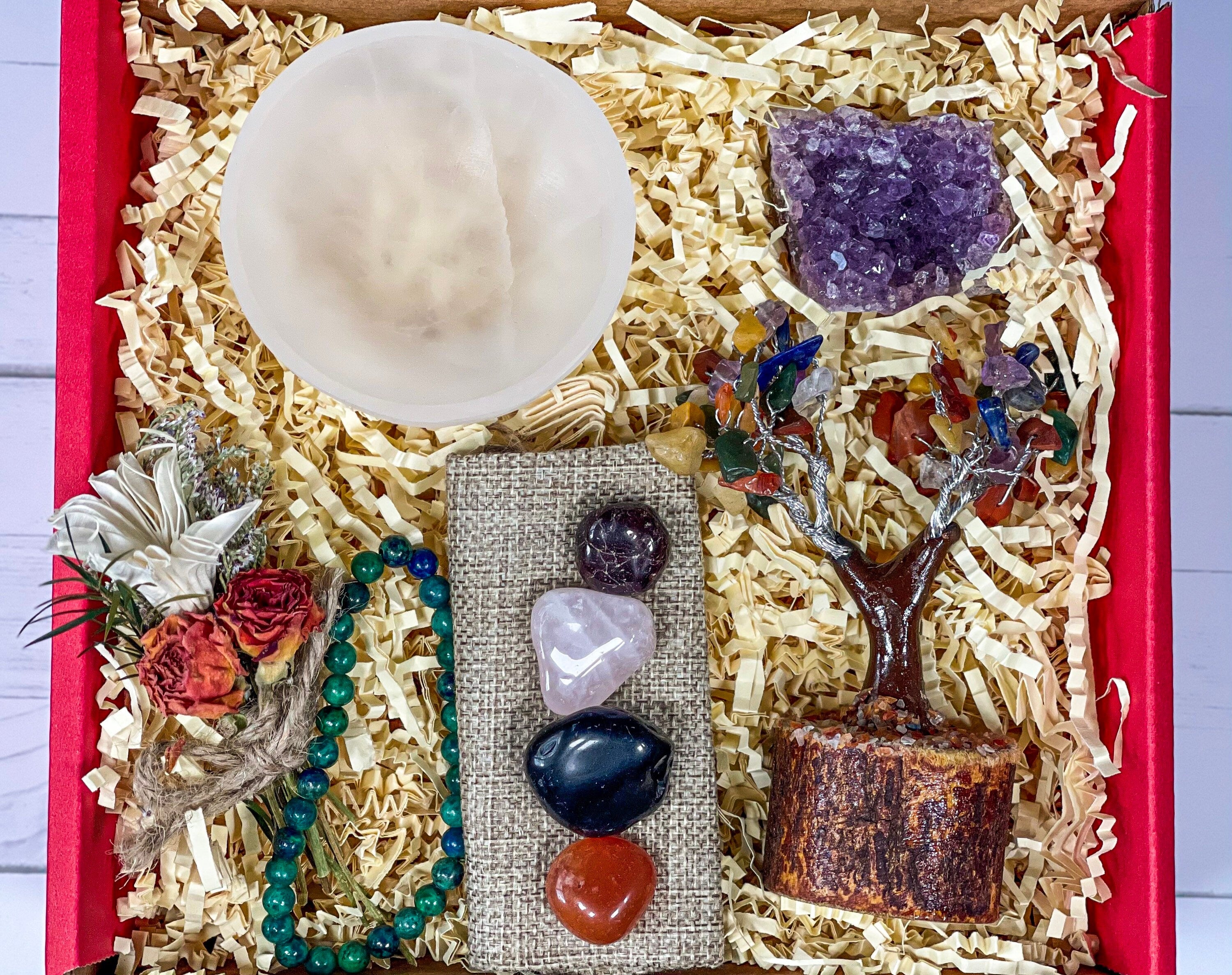 Capricorn Deluxe Crystals Set, Capricorn Crystals Box, Capricorn Crystal Kit