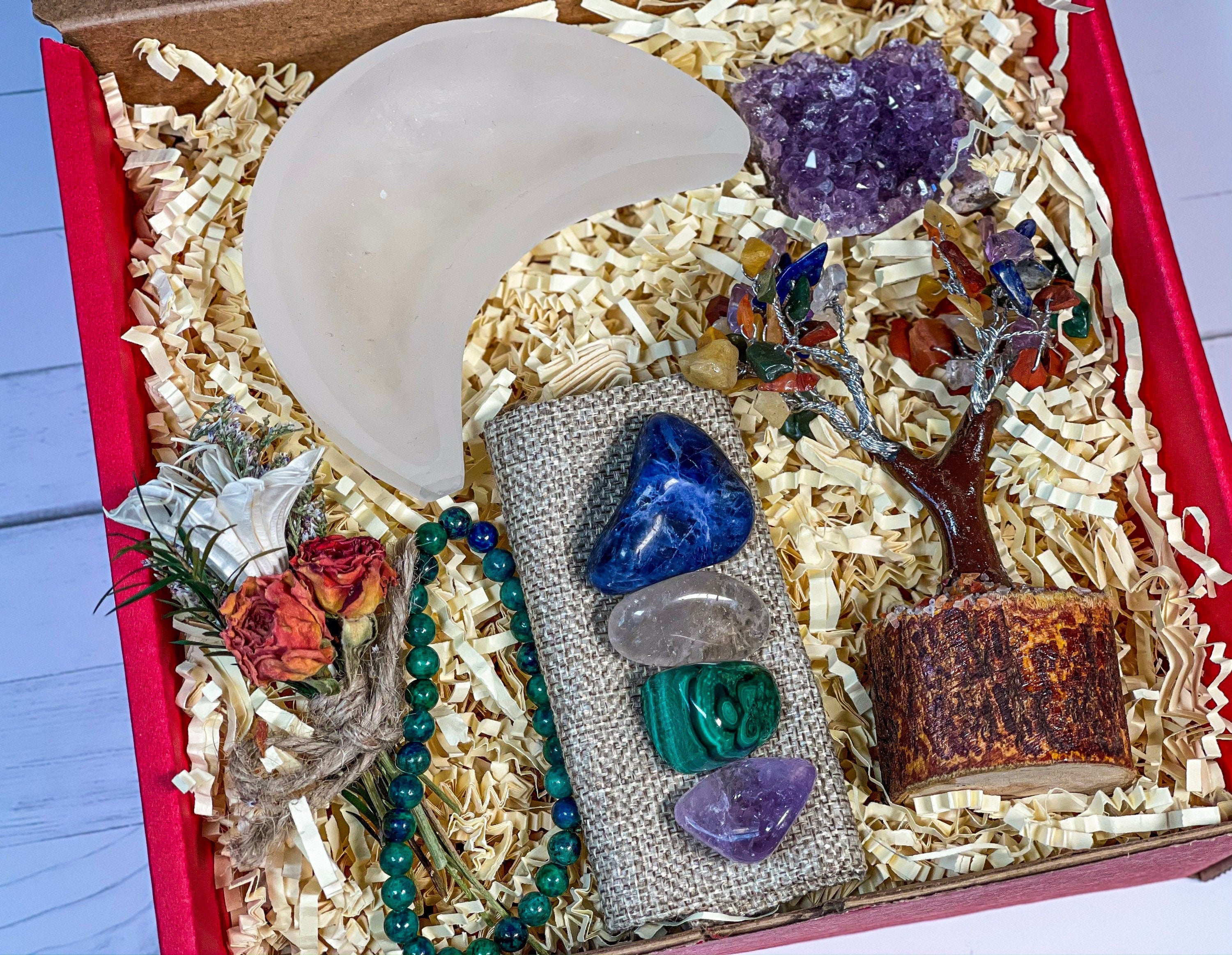 Sagittarius Deluxe Crystals Box, Sagittarius Crystals Set, Crystals For Sagittarius, Sagittarius Stones Kit, Sagittarius Birthstones Gift