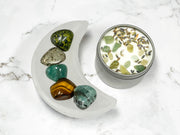 Attract Wealth and Abundance Crystal Kit, Money Manifestation Crystal Set, Abundance Stones