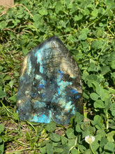 Load image into Gallery viewer, Large Labradorite Freeform, Flashy Standing Labradorite, High Quality Labradorite 2 pounds, Labradorite Madagascar
