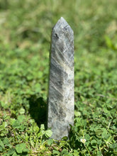 Load image into Gallery viewer, Large Labradorite Tower, Labradorite Point, Labradorite Crystal Tower 3.3 Pounds, Huge Labradorite Point, Labradorite Crystal
