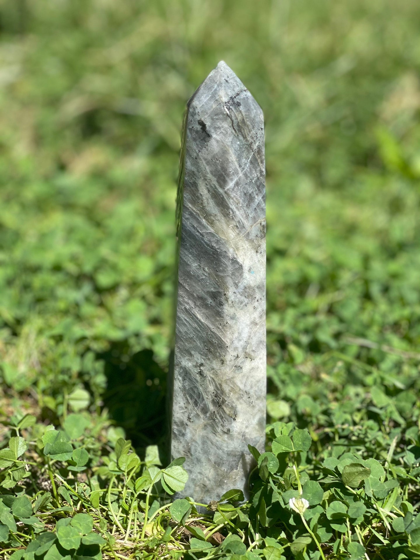 Large Labradorite Tower, Labradorite Point, Labradorite Crystal Tower 3.3 Pounds, Huge Labradorite Point, Labradorite Crystal