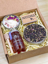 Load image into Gallery viewer, Gift Box for Mom, Honey and Tea Gift Set

