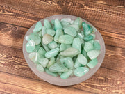 Green Aventurine Tumbled Stone, Tumbled Green Aventurine Bulk, Green Aventurine by Pound, Green Aventurine Polished Stone