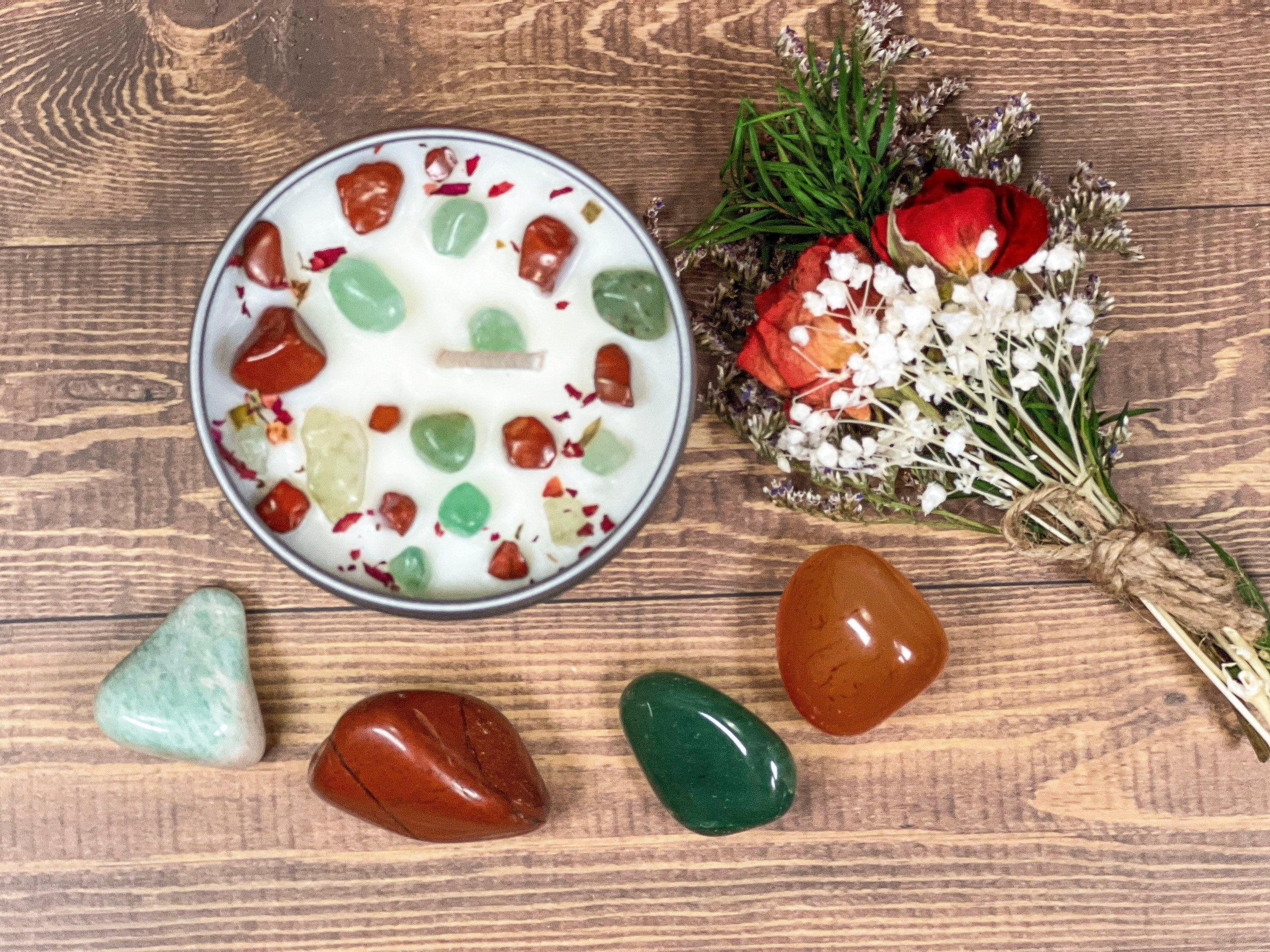 Witch Holiday Gift Set, Crystals for the Holidays, Christmas Crystals Gift Box, Crystals Gifts, Merry Christmas Crystals Kit, Stones