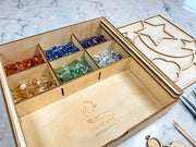Kits for Adults, Adult DIY Craft Kit, DIY Christmas Craft Kit, Crystal Lovers Christmas Gift, Holidays Craft Kit, Date Night Craft Kit
