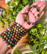 Fancy Jasper 10mm Bracelet - Fancy Jasper Jewelry, Bracelet Fancy Jasper