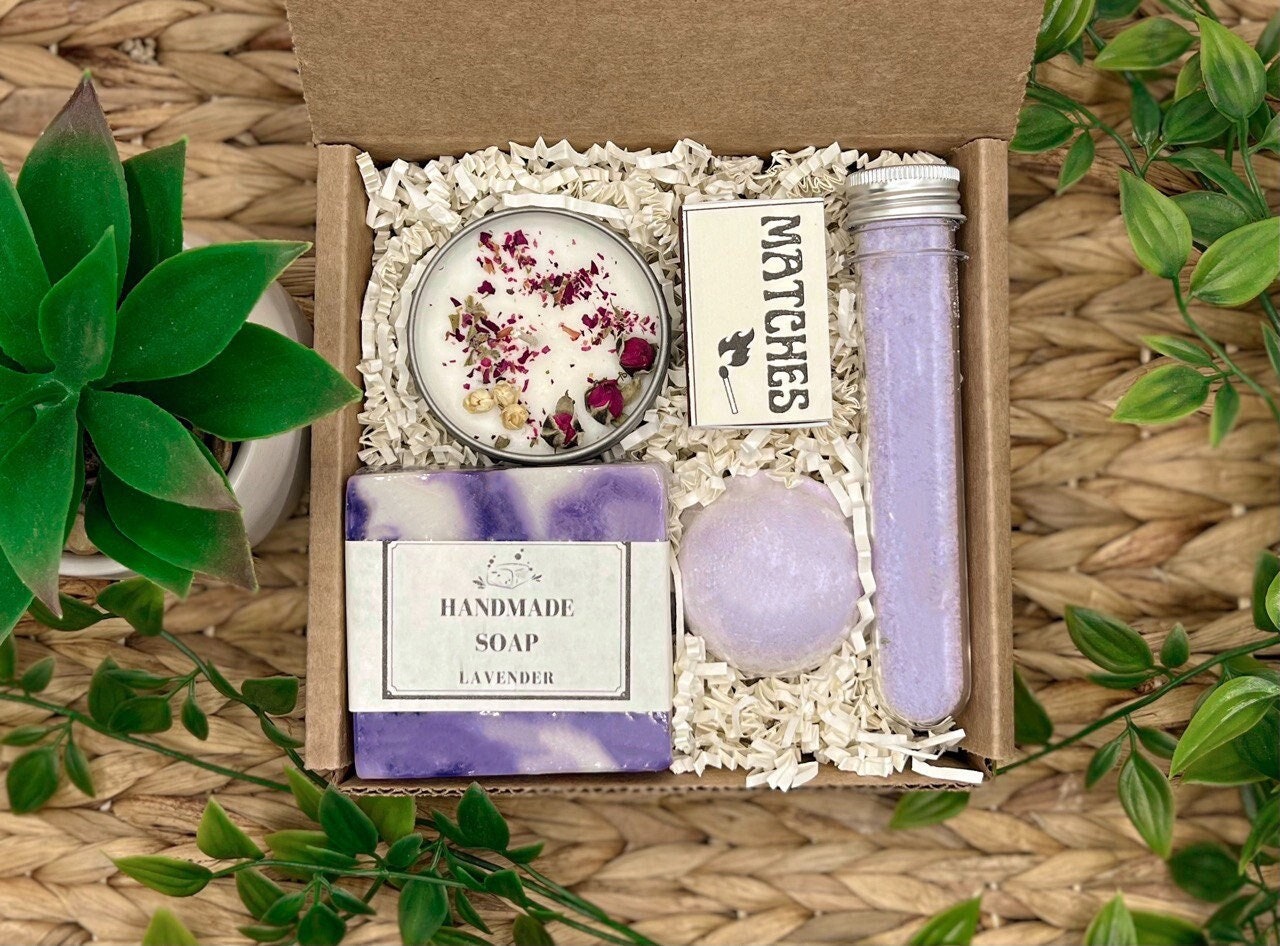 Soul Sister Gift Box, Spa Box Set, Gift Basket for Her, Self Care Gift Set, Spa Gift for Women, Birthday Gift Basket, Long Distance Gift
