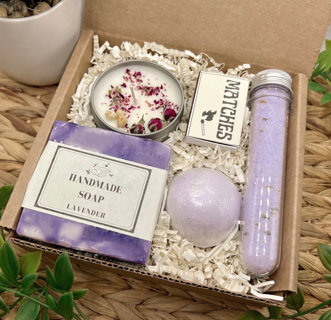 Soul Sister Gift Box, Spa Box Set, Gift Basket for Her, Self Care Gift Set, Spa Gift for Women, Birthday Gift Basket, Long Distance Gift