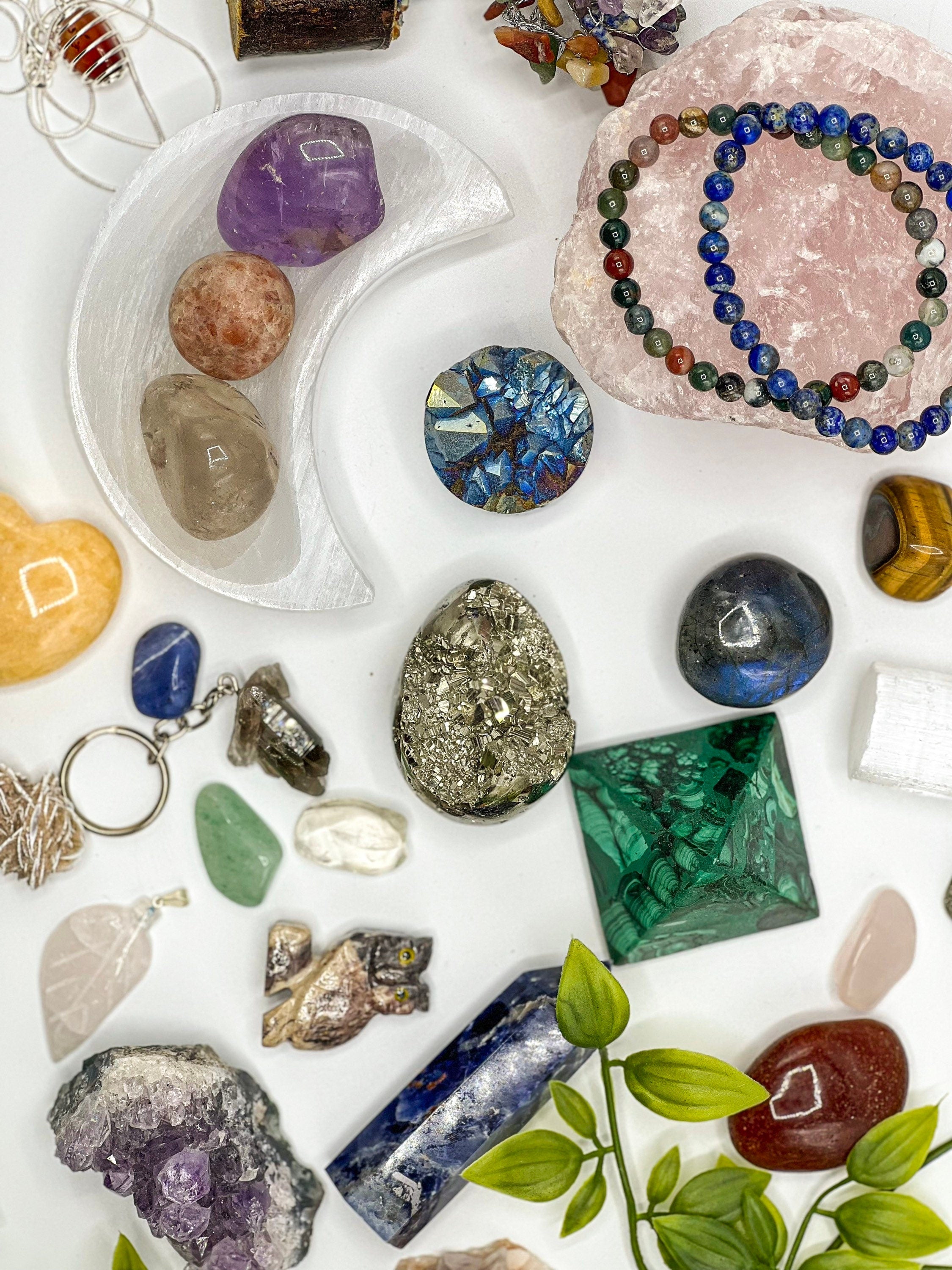 Mystery Crystal Box, Mystery Crystal Set, Gemstones Mystery Box