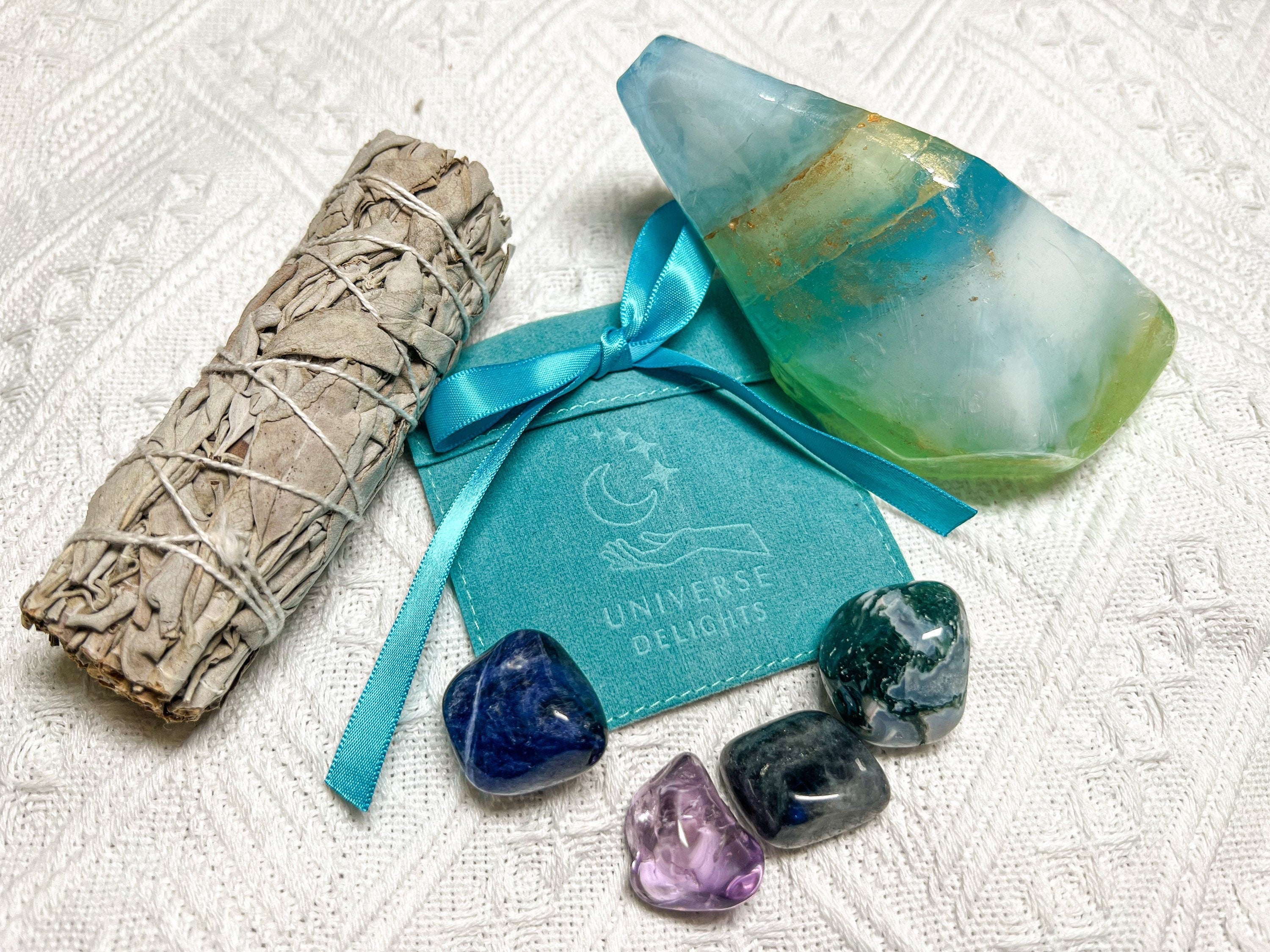 Healing Crystal Set, Crystals Gift Set, Crystals for Self Care, Birthday Crystals, Crystals for Home, New Home Crystals Kit, Crystal Gifts