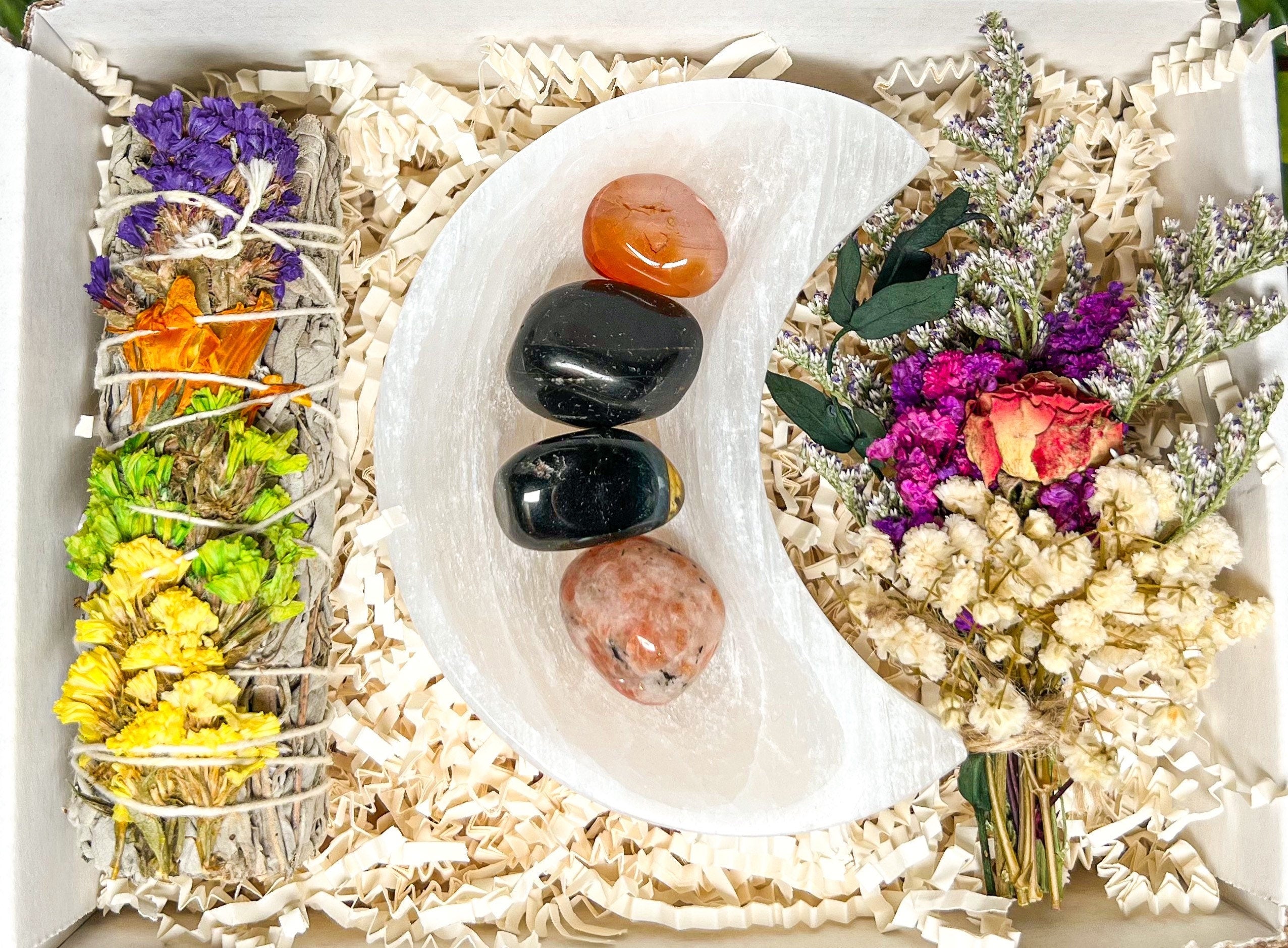 Leo Crystals Gift Box, Leo Stones, Leo Gift Set, Leo Crystal Kit, Birthday Gift Box, Zodiac Gifts, Leo Birthstones, Leo Gift Box, Leo Kit