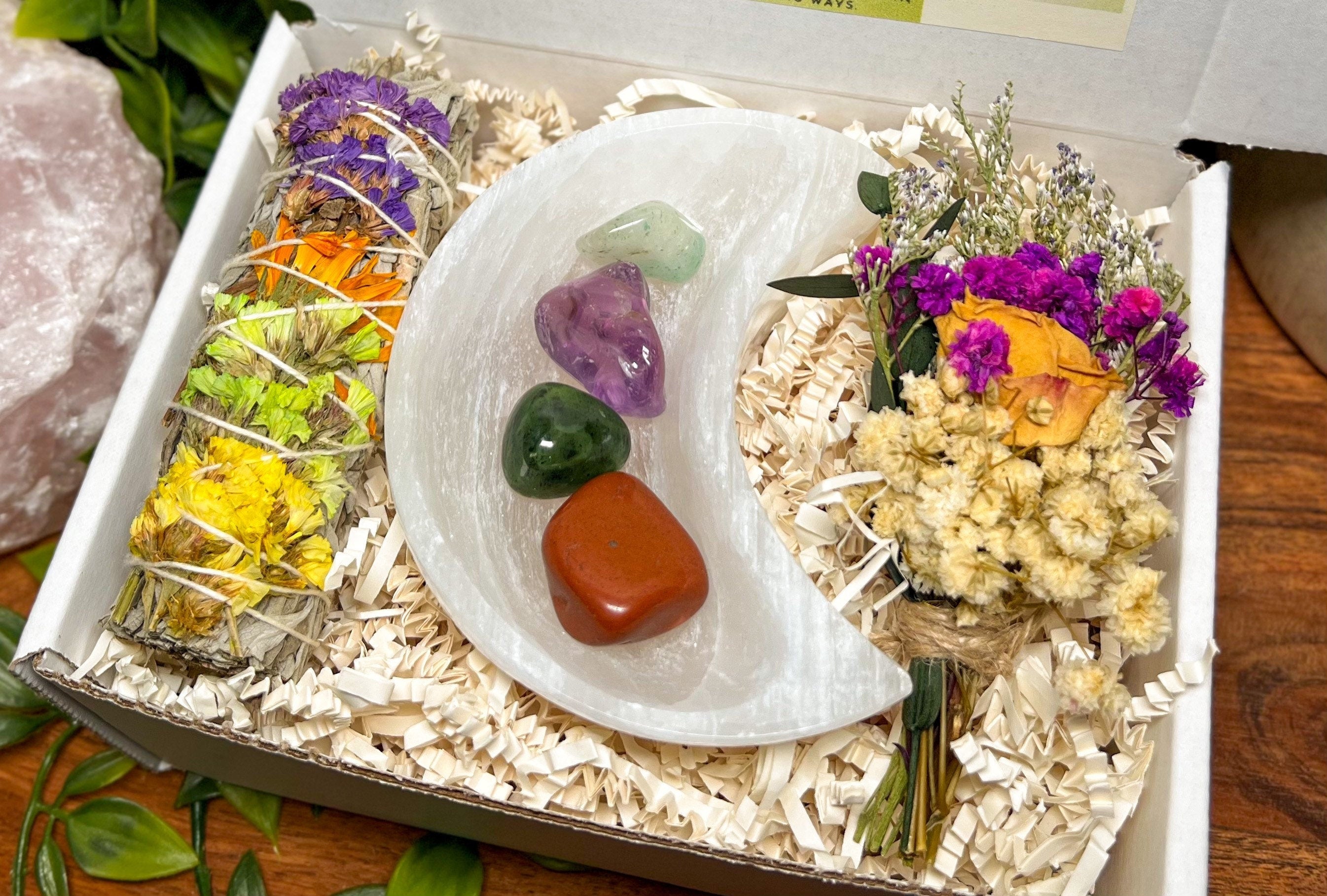 Virgo Crystals Gift Box, Virgo Stones, Virgo Gift Set