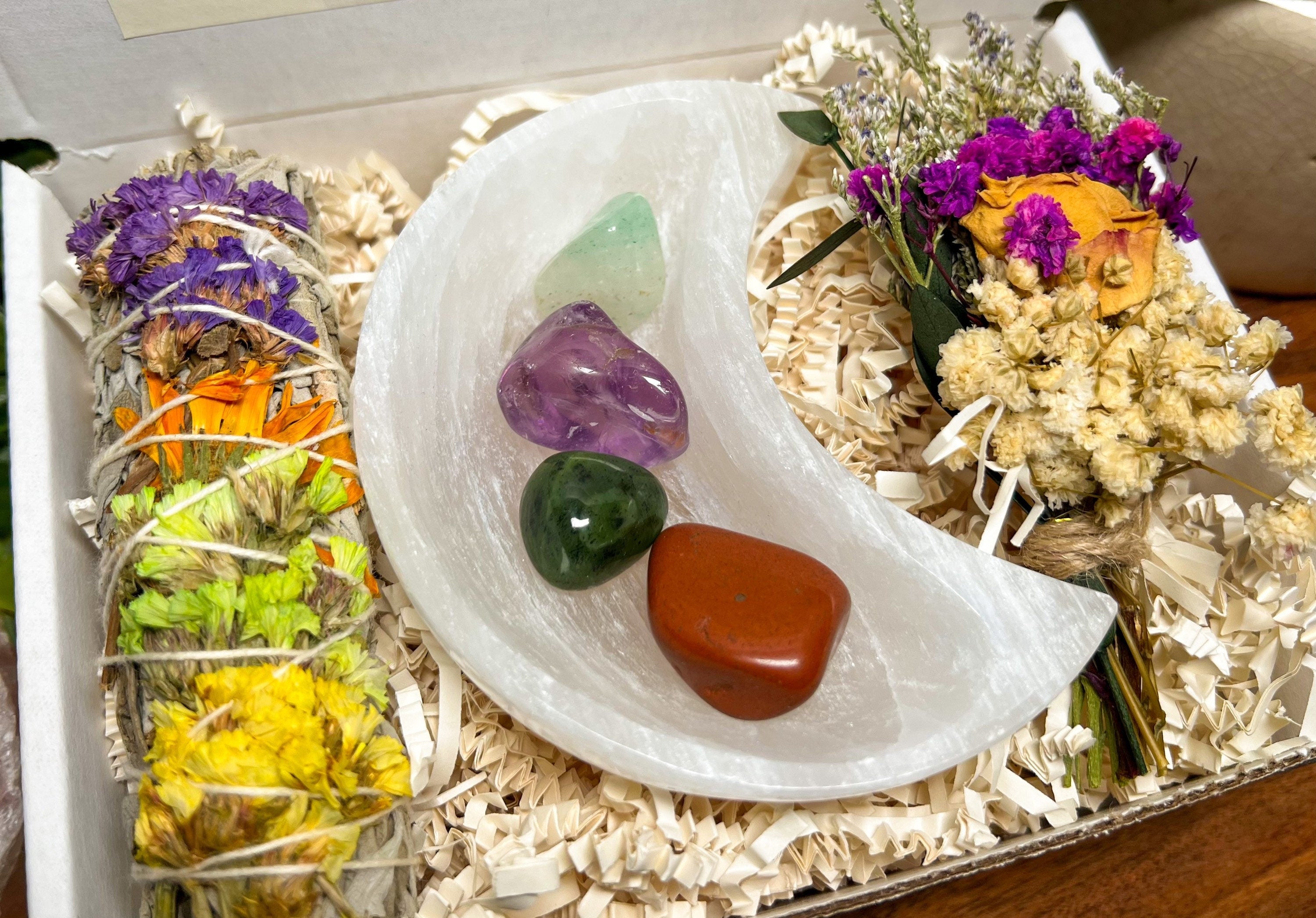 Virgo Crystals Gift Box, Virgo Stones, Virgo Gift Set