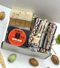 Load image into Gallery viewer, Mens Self Care Gift Box, Mens Beard Care Box, Beard Care Kit
